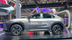 Xe điện tự lái do Toyota và Pony.ai phát triển. Ảnh CNEV Post