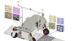 Đồ họa 3D robot nông nghiệp BonnBot-1 của nhóm nghiên cứu Đại học Bonn, Đức. Ảnh Ahmadi