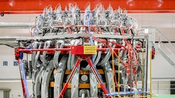 Lò phản ứng nhiệt hạch tokamak HL-2 mới nhất của Tập đoàn Hạt nhân Quốc gia Trung Quốc. Ảnh: Handout