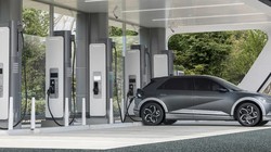 Sạc xe điện cao cấp Hyundai E-Pit. Ảnh: Hyundai