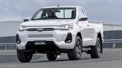 Xe bán tải điện Toyota HiLux BEV. Ảnh: Toyota