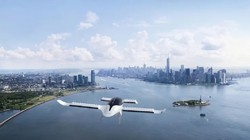 Taxi bay chạy điện eVTOL của công ty Đức Lilium. Ảnh CNBC