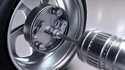 Bộ truyền động xe điện với hệ thống bánh răng hành tinh Uni Wheel. Ảnh Hyundai