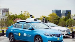 Robotaxis WeRide tại Quảng Châu. Ảnh: Handout
