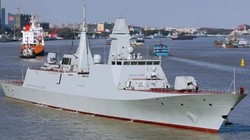 Siêu khinh hạm Type 054B đầu tiên bắt đầu giai đoạn thử nghiệm chế tạo. Ảnh Naval News
