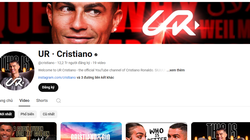Kênh YouTube của siêu sao người Bồ Đào Nha (Ảnh: YouTube)
