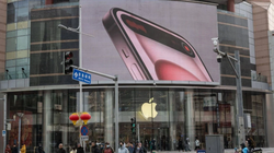 Một cửa hàng Apple tại Bắc Kinh (Ảnh: SCMP)