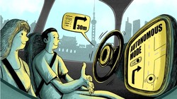 Hệ thống tự lái của các hãng xe Trung Quốc đang vượt mặt Tesla. Ảnh: SCMP.