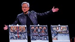  Giám đốc điều hành của Nvidia, Jensen Huang có bài phát biểu quan trọng tại Computex ở Đài Bắc, Đài Loan, Trung Quốc. Ảnh: SMCP.