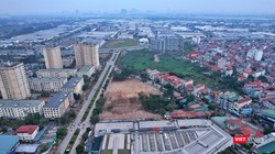 Cận cảnh khu đất xây nhà ở xã hội giá hơn 18 triệu đồng/m2 tại Đông Anh