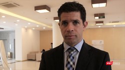 Chuyên gia tư vấn chính sách Viện Brookings, Joshua Meltzer. Nguồn: VT