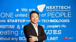 CEO Nguyễn Hòa Bình, ông chủ của tập đoàn NextTech gồm 20 công ty thành viên hoạt động trên 7 quốc gia. NextTech từng được trang công nghệ TechCrunch ví như Alibaba của Việt Nam. Ảnh: NextTech