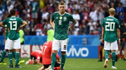 Toni Kroos là một trong những cầu thủ hiếm hoi giữ được phong độ tạm ổn tại World Cup 2018. Ảnh: Telegraph