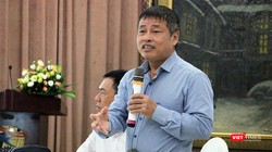 TS. Toán học Nguyễn Ngọc Chu phát biểu tại  Hội thảo “Báo chí trong kỷ nguyên mạng xã hội: Đổi mới hoạt động và kinh doanh báo chí trước thách thức của truyền thông xã hội”.