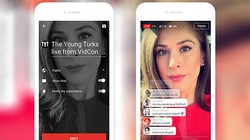 Trước mắt chỉ những nhân vật YouTube nổi tiếng mới có thể livestream từ điện thoại của họ. Ảnh YouTube