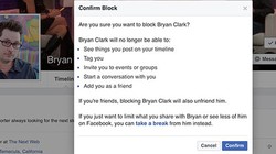 Bạn có thể chặn những người gây phiền hà cho mình trên Facebook