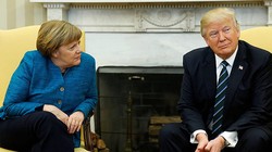 Tổng thống Donald Trump và Thủ tướng Đức Angela Merkel tại Nhà Trắng