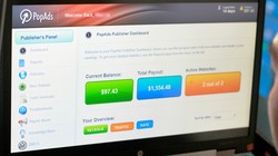 Popads, một trong số những kênh phân phối quảng cáo ưa thích của các trang phim lậu.