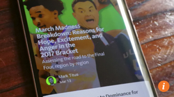 Điện thoại thông minh Honor Magic của Huawei. Photo: Ben Sin