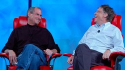Bill Gates và Steve Jobs