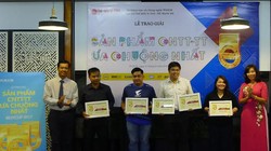 Trao giải cho các sản phẩm CNTT - TT được ưa chuộng nhất năm 2017