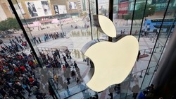 Biểu tượng Apple. (Nguồn: EPA/TTXVN)