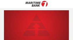 Maritime Bank gửi thư "trấn an" khách hàng. Ảnh chụp màn hình