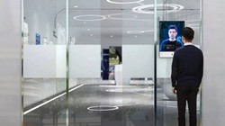 Đồn cảnh sát không người ở Vũ Hán, Trung Quốc - Ảnh: CAIJING NEICAN