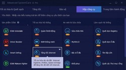 Giao diện phần mềm Advanced SystemCare Pro