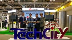 Lễ công bố TechCity. Ảnh: Kim Long