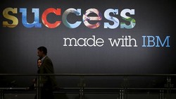 Hệ thống máy chủ mới của IBM đã sẵn sàng đáp ứng nhu cầu xử lý AI. ẢNH: REUTERS