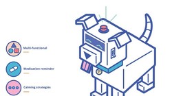 Chú chó robot do bé Jasmine Eldridge 12 tuổi thiết kế và chế tạo.