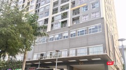 Chung cư nơi xảy ra vụ bé gái bị dâm ô trong thang máy.