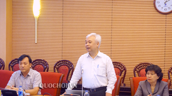 Ông Phan Thanh Bình – Chủ nhiệm Ủy ban VHGDTTN&NĐ của Quốc  hội chủ trì cuộc họp với Bộ GD&ĐT