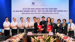 Lễ ký kết hợp tác toàn diện giữa Trường Đại học Y Hà Nội và Bệnh viện đa khoa Tâm Anh 