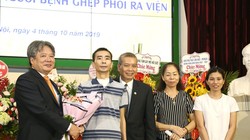 Bệnh viện Việt Đức tiễn bệnh nhân ghép phổi thứ 2 ra viện