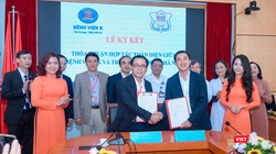 Lễ ký kết hợp tác toàn diện giữa Trường Đại học Y Hà Nội với Bệnh viện K