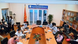 Công tác chuẩn bị cho buổi khai trương nền tảng hỗ trợ khám, chữa bệnh từ xa ở Bệnh viện Đại học Y Hà Nội đã sẵn sàng