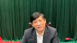 Quyền Bộ trưởng Bộ Y tế Nguyễn Thanh Long (Ảnh: Thanh Hằng) 