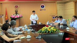 Bộ trưởng Bộ Y tế Nguyễn Thanh Long chủ trì cuộc họp trực tuyến với Giám đốc các Sở Y tế trong cả nước về tình hình dịch COVID-19 