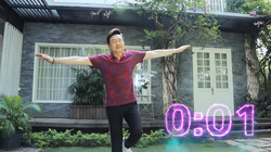 Danh hài Chí Tài chia sẻ trên fanpage cá nhân clip nói về thử thách "đứng một chân trong trạng thái nhắm mắt" để đo nguy cơ đột quỵ (ảnh: MXH)