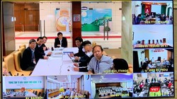 Bộ trưởng Bộ Y tế Nguyễn Thanh Long họp trực tuyến với các BV dã chiến của Hải Dương và Quảng Ninh.