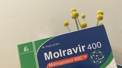 Thuốc Molnupiravir điều trị COVID-19 (ảnh Minh Thuý)