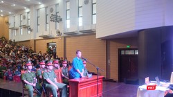 Hiện trường vụ cướp ngân hàng hôm 