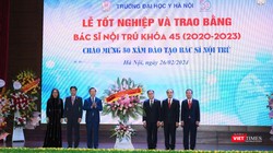 Phó Thủ tướng Trần Hồng Hà dự lễ trao bằng tốt nghiệp Bác sĩ Nội trú Trường Đại học Y Hà Nội