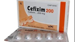 Phát hiện thuốc kháng sinh CEFIXIME 200 giả ở nhiều tỉnh, thành