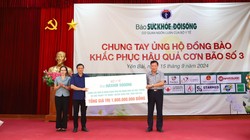 Bộ Y tế hỗ trợ 12 đơn vị y tế Yên Bái bị thiệt hại nặng do mưa lũ