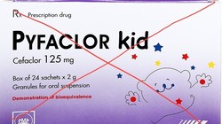 Thuốc Cốm vi phạm chất lượng: Phạt Công ty Cổ phần Dược phẩm Pymepharco 50 triệu đồng 