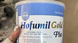 Bệnh viện 108 thu hồi sữa Hofumil Gold Plus của công ty sản xuất sữa giả 
