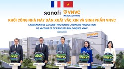 Tổng thống Pháp và Phó Chủ tịch nước Võ Thị Ánh Xuân khởi công Nhà máy Vắc xin và Sinh phẩm VNVC